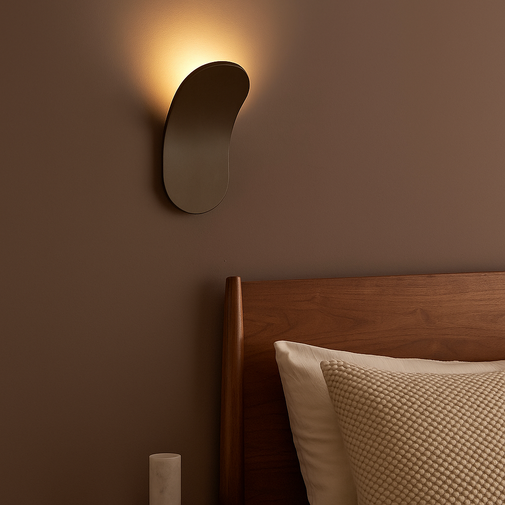 Contemporary Nordic Iron Wall Light