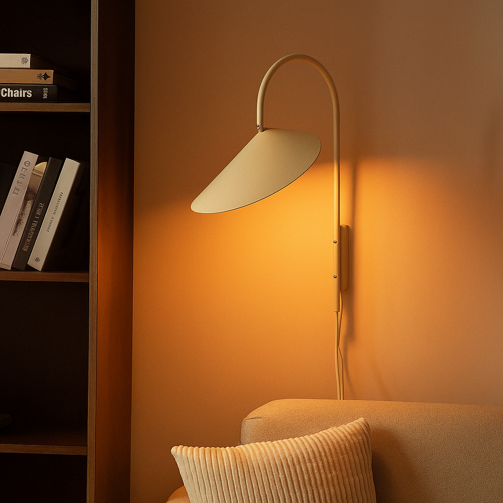 Modern Adjustable Iron Petal Wall Light