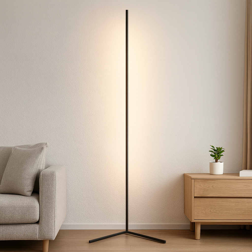 Modern Black Floor Lamp for Living Room