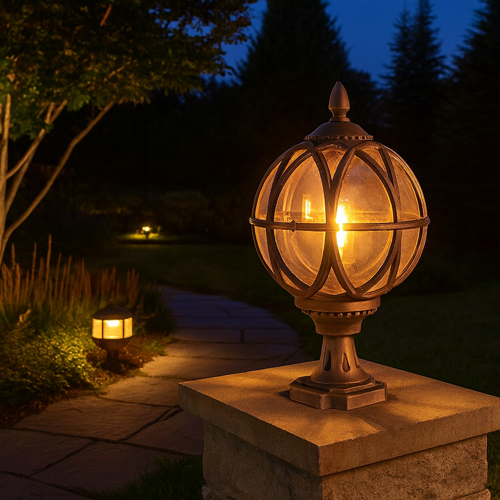 Weatherproof Aluminium Outdoor Lantern Light