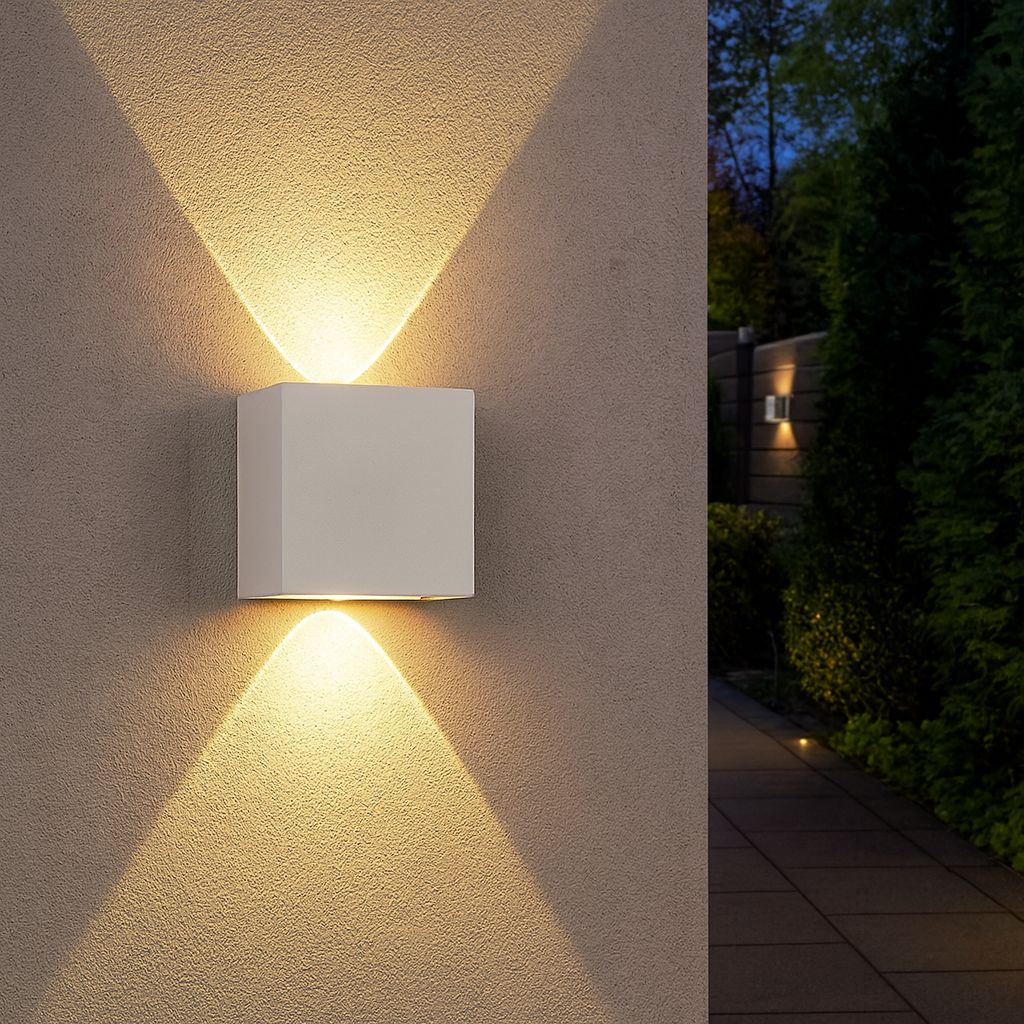 Modern Sleek Design Waterproof LED Wall Light
