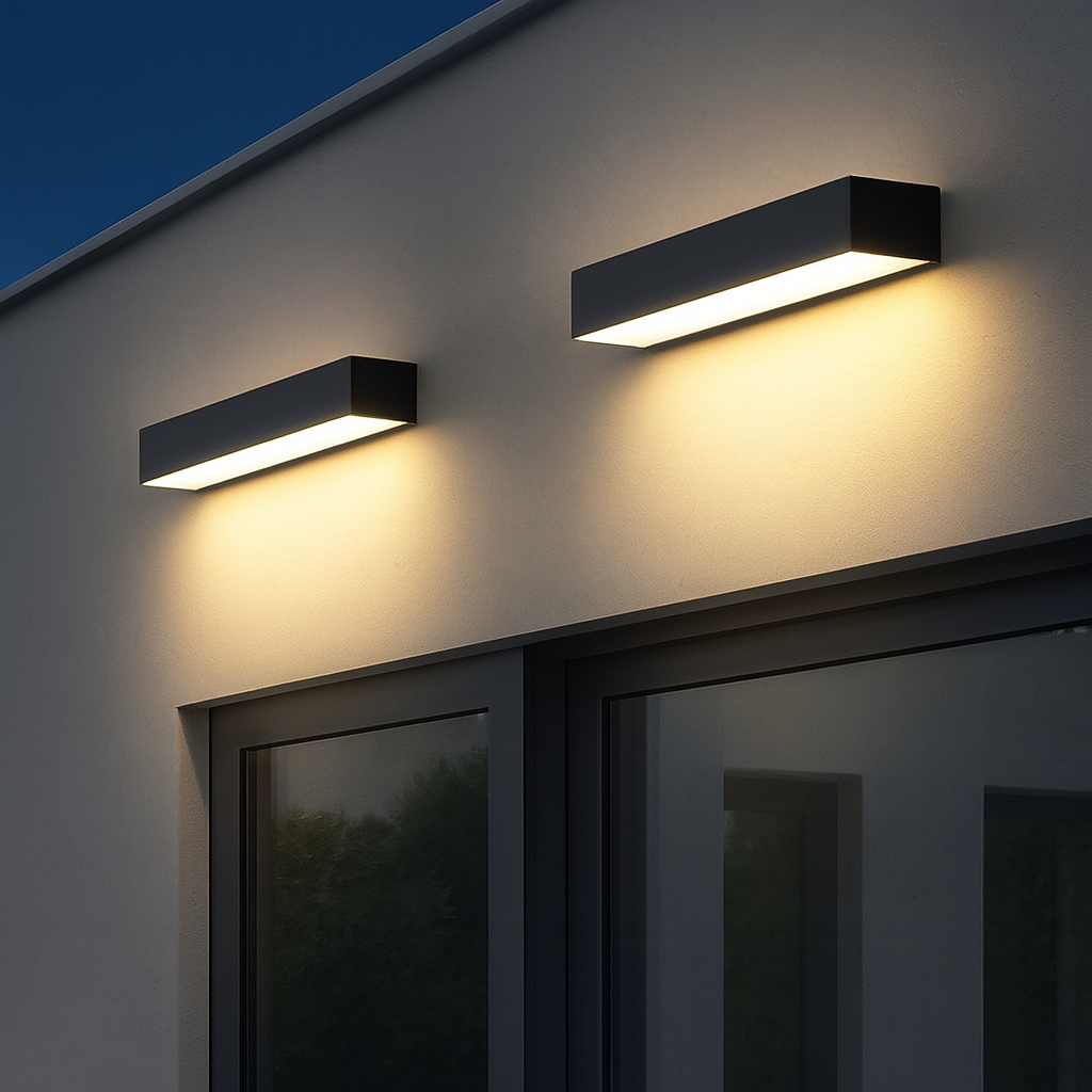 Modern Weatherproof Outdoor Wall Light Fixture