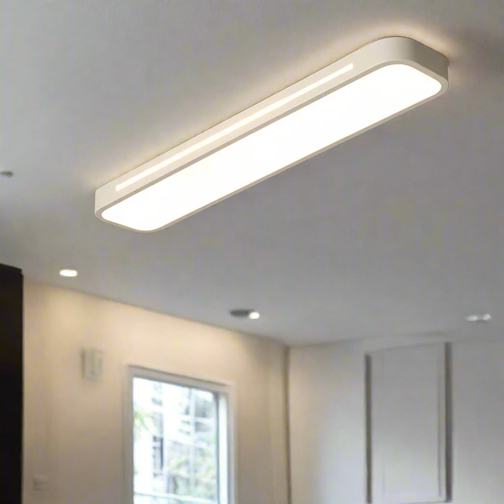 Nordic Minimalist Long LED Ceiling Light