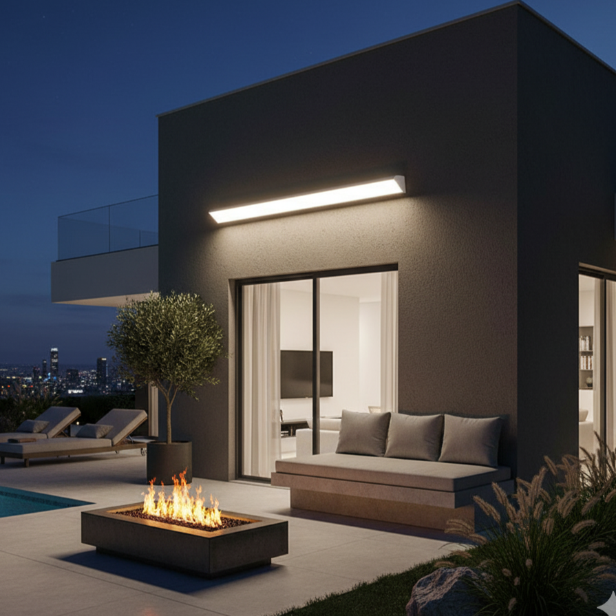 Modern Waterproof LED Outdoor Wall Light