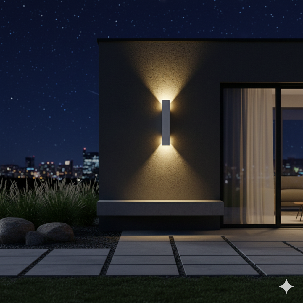 Modern Outdoor Wall Light
