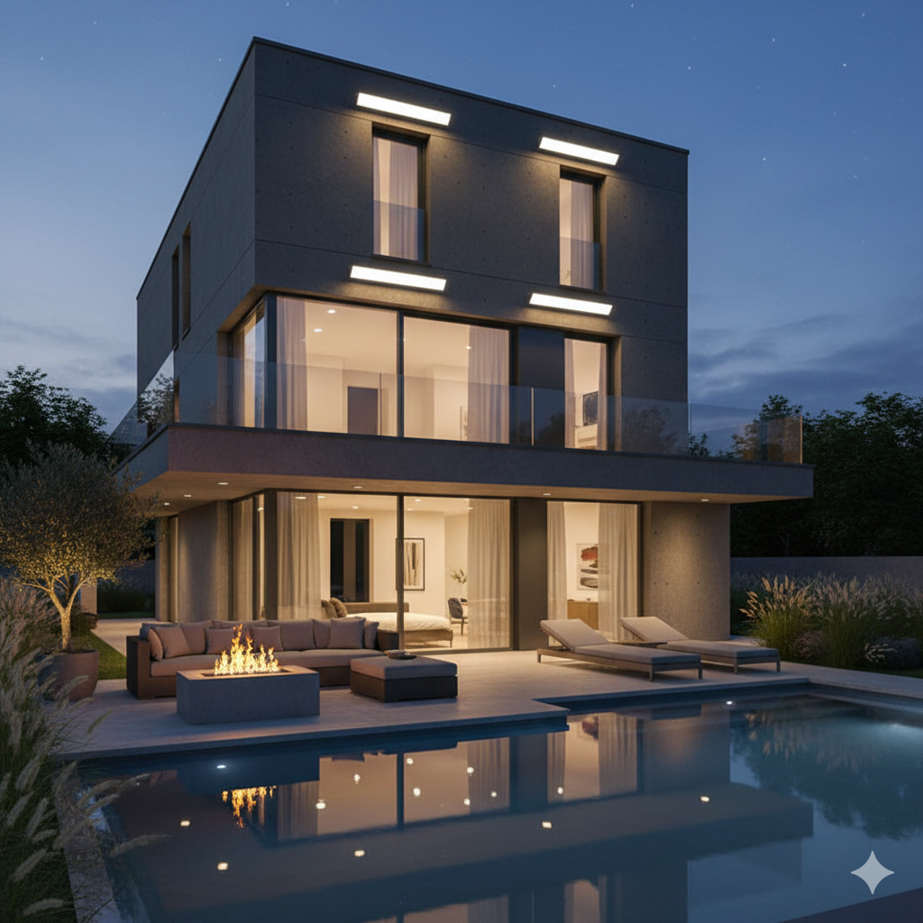 Modern Waterproof LED Outdoor Wall Light