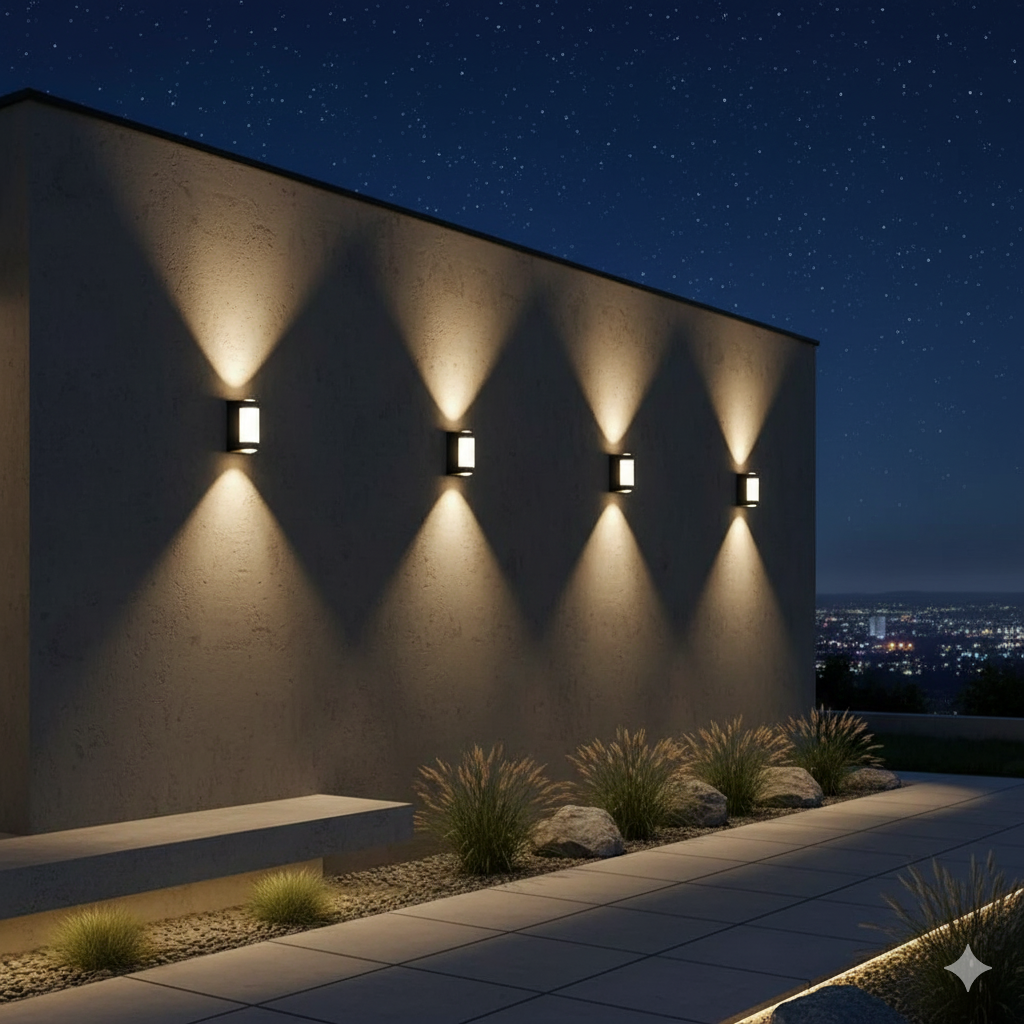 Waterproof Metal Outdoor Wall Light