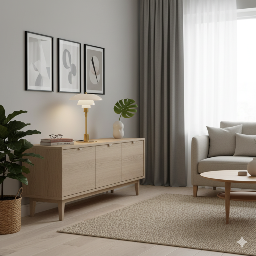 Modern Adjustable LED Table Lamp with Glass Shade and Iron Base