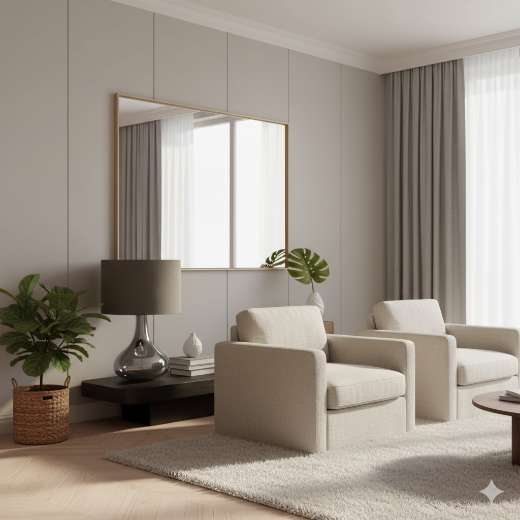 Modern Double Bulb Table Lamp with Adjustable Lighting