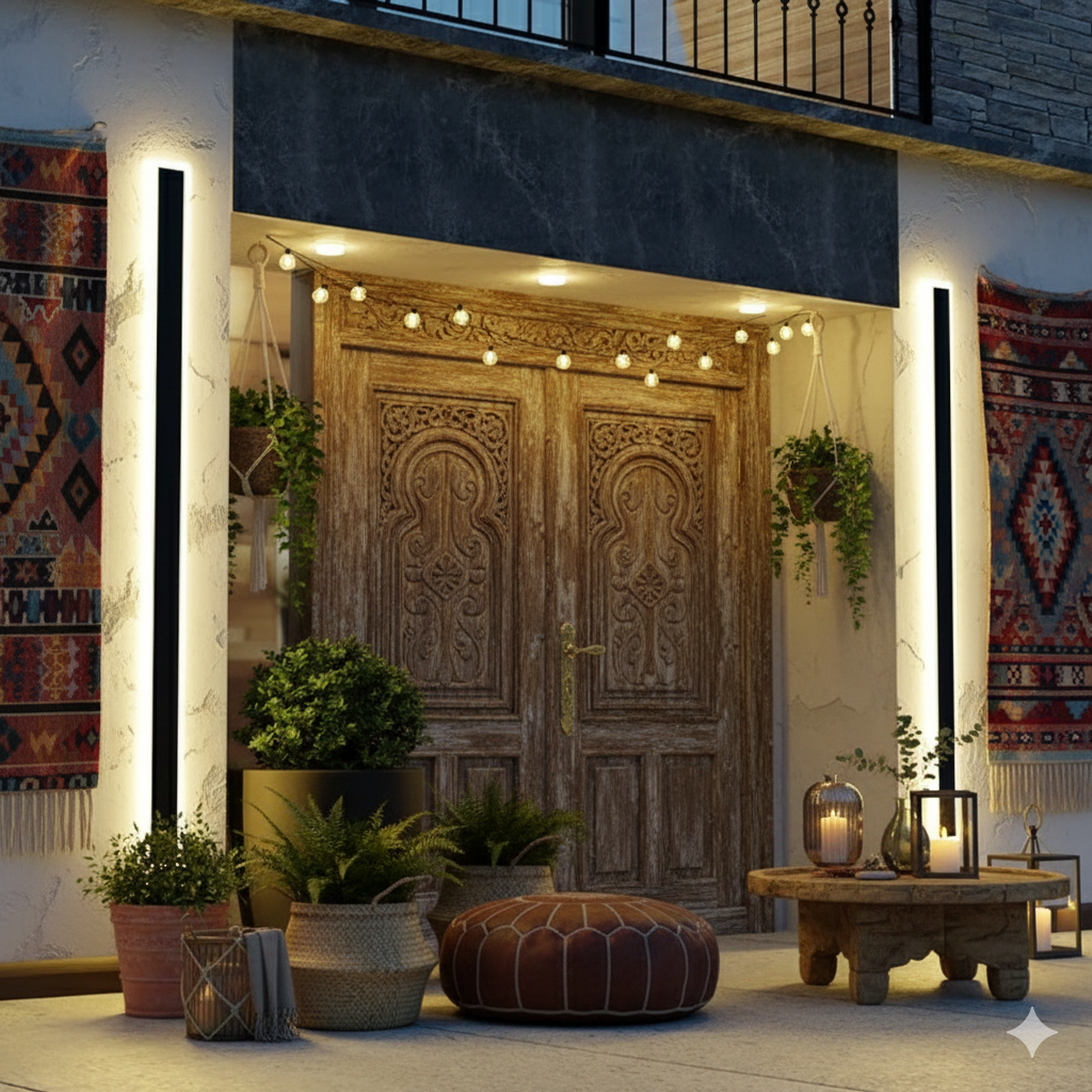 Modern Slim Bar LED Wall Light