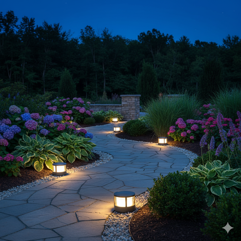 Modern Outdoor Waterproof LED Pathway Lights