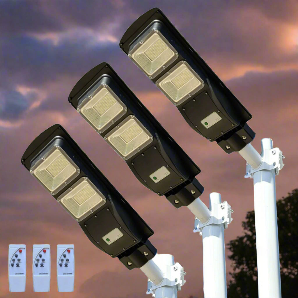 High-Brightness Solar Street Light - 6000 Lumens, Dusk-to-Dawn Automatic Solar Energy Lamp 8