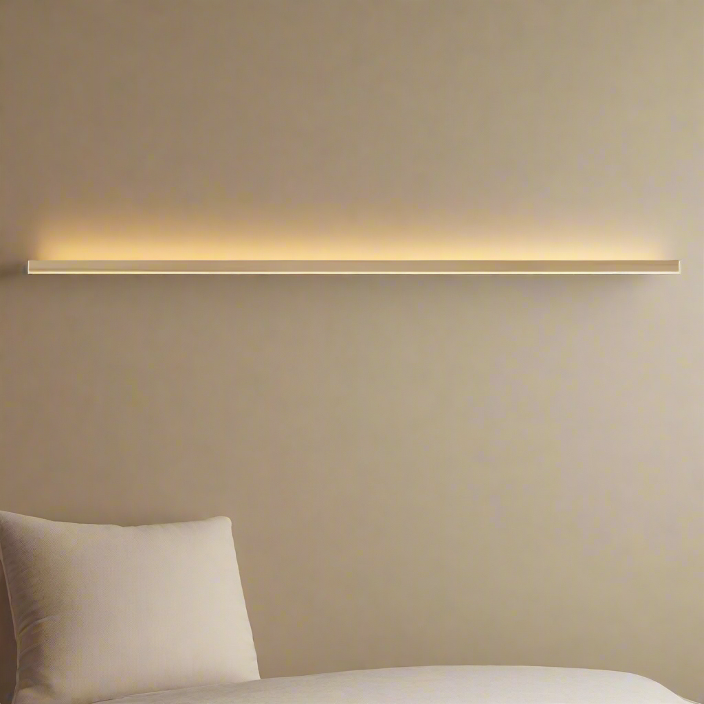 Minimalist Wooden LED Wall Light - Modern Wall Lamp for Living Room, Bedroom, and Hallway 0