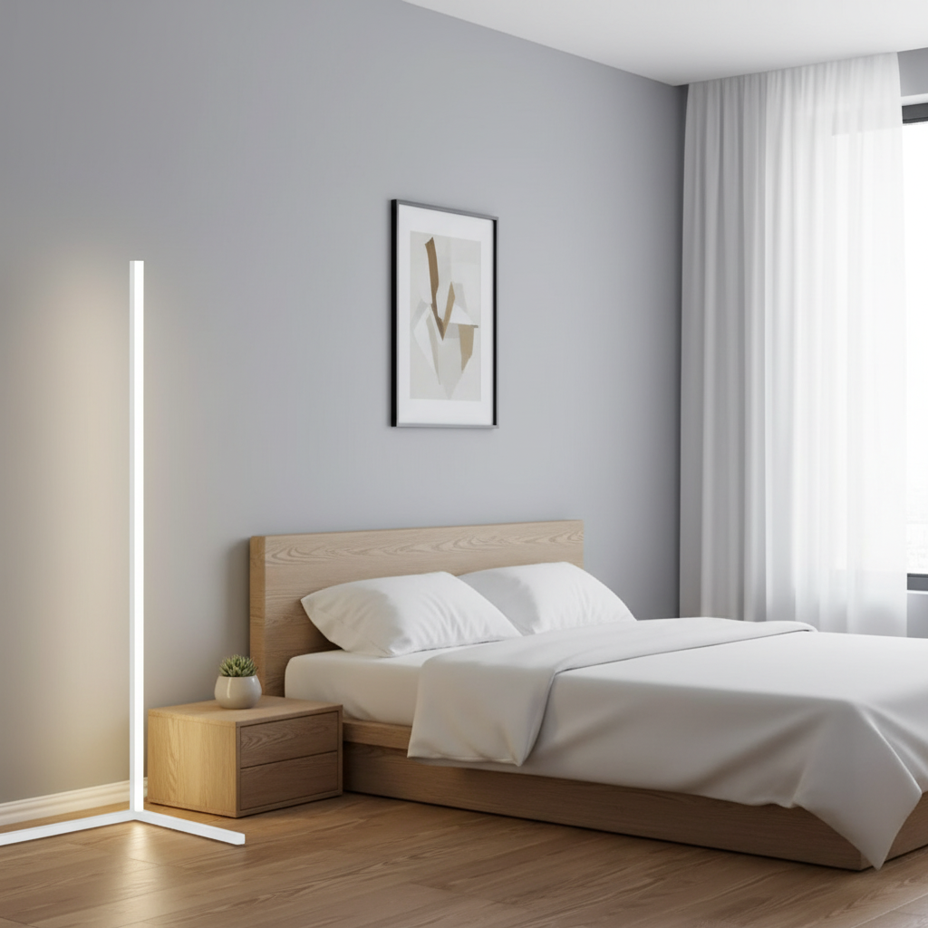 Modern Black Floor Lamp for Living Room