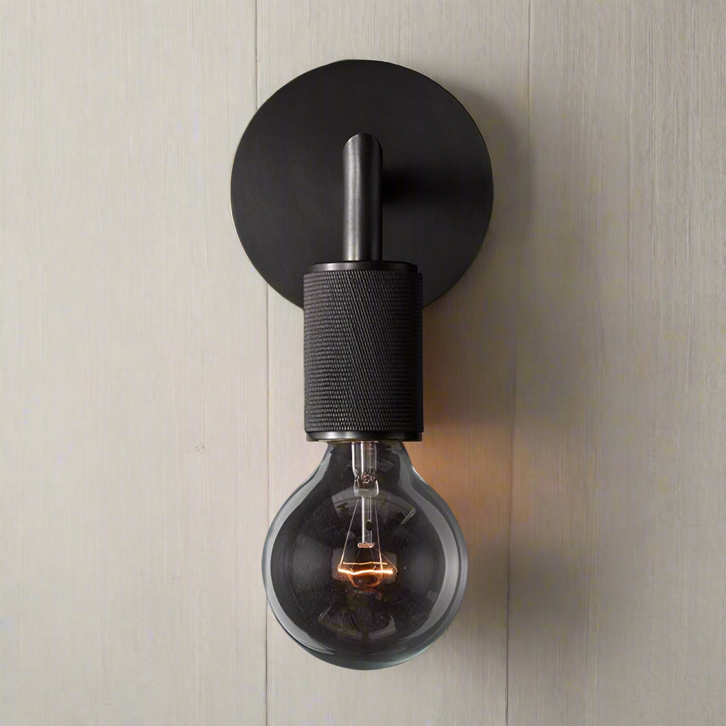 Modern Brass Double Bulb Wall Sconce - Elegant Metal Wall Lighting Fixture for Indoor Use 0