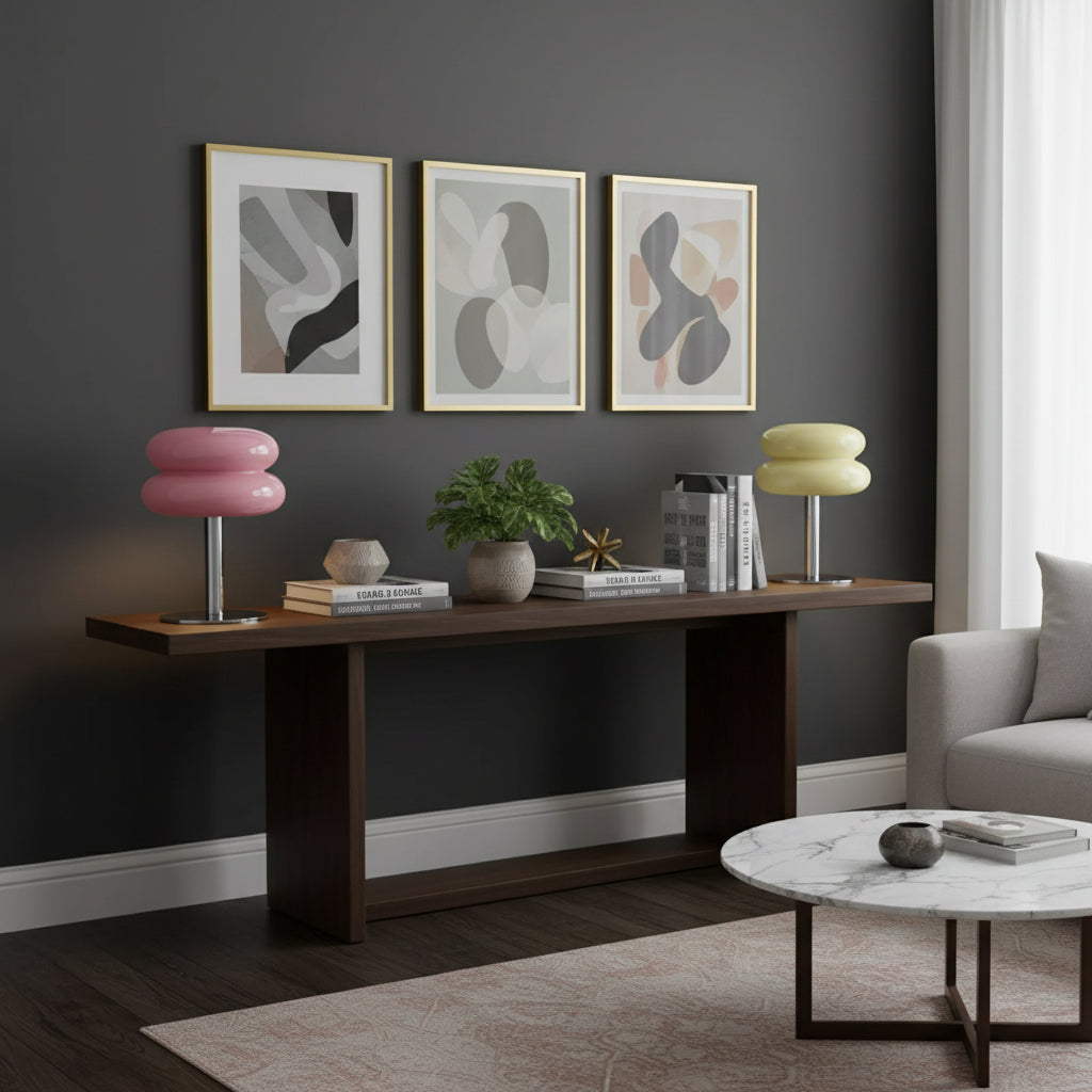 Modern Chromed Glass Table Lamp with Adjustable Brightness – Perfect for Bedside and Desk Use 5