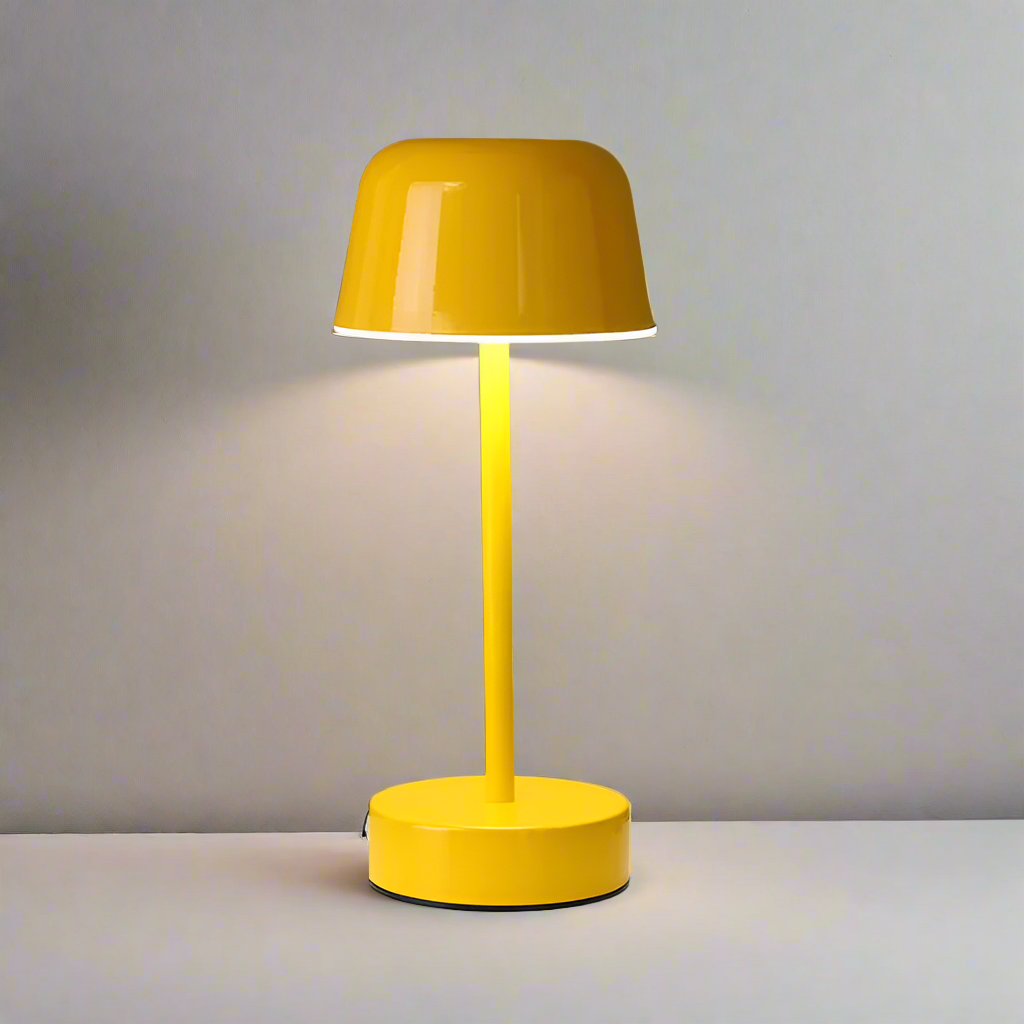 Modern Dimmable Table Lamp with Rechargeable Battery, Adjustable Brightness, Cordless Design 6