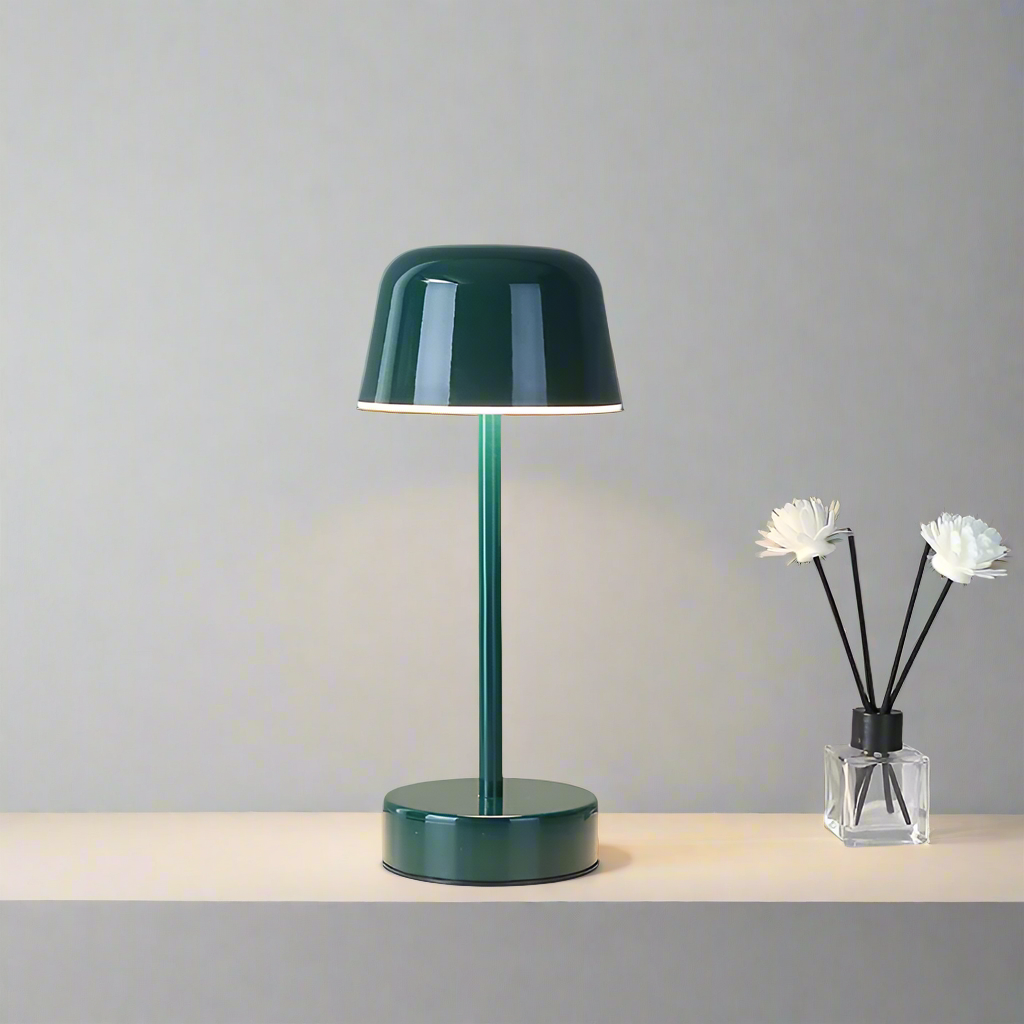 Modern Dimmable Table Lamp with Rechargeable Battery, Adjustable Brightness, Cordless Design 9