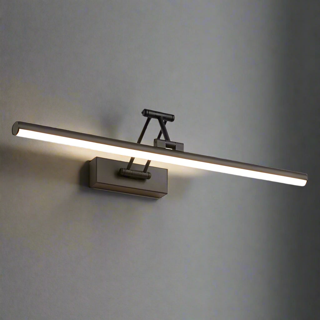 Modern LED Wall Sconce with Adjustable Color Temperature - Metal and Acrylic Bathroom Wall Light 1