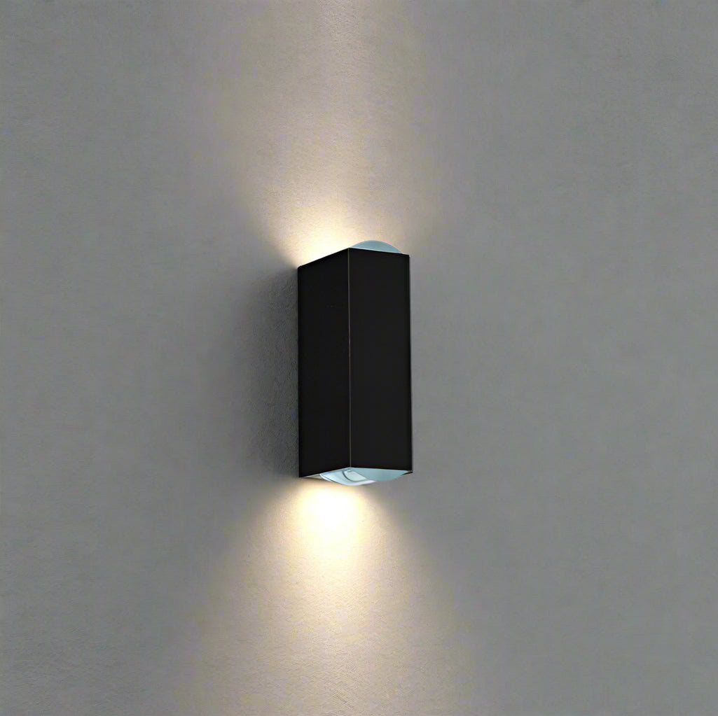 Modern Outdoor Wall Light - Waterproof LED Exterior Wall Lantern for Garden - Energy Efficient 4