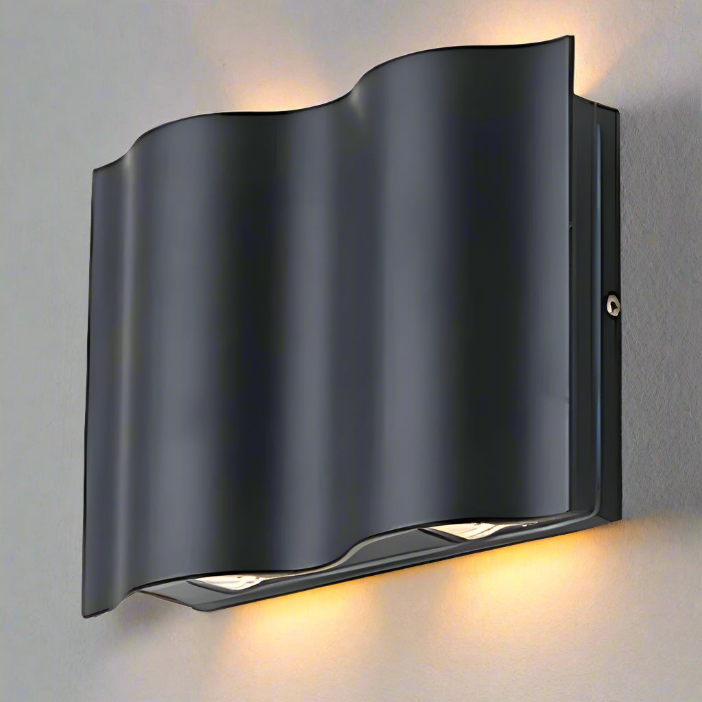 Modern Outdoor Wall Light Fixture – Waterproof LED Wall Lantern for Patios and Garden Walls 8