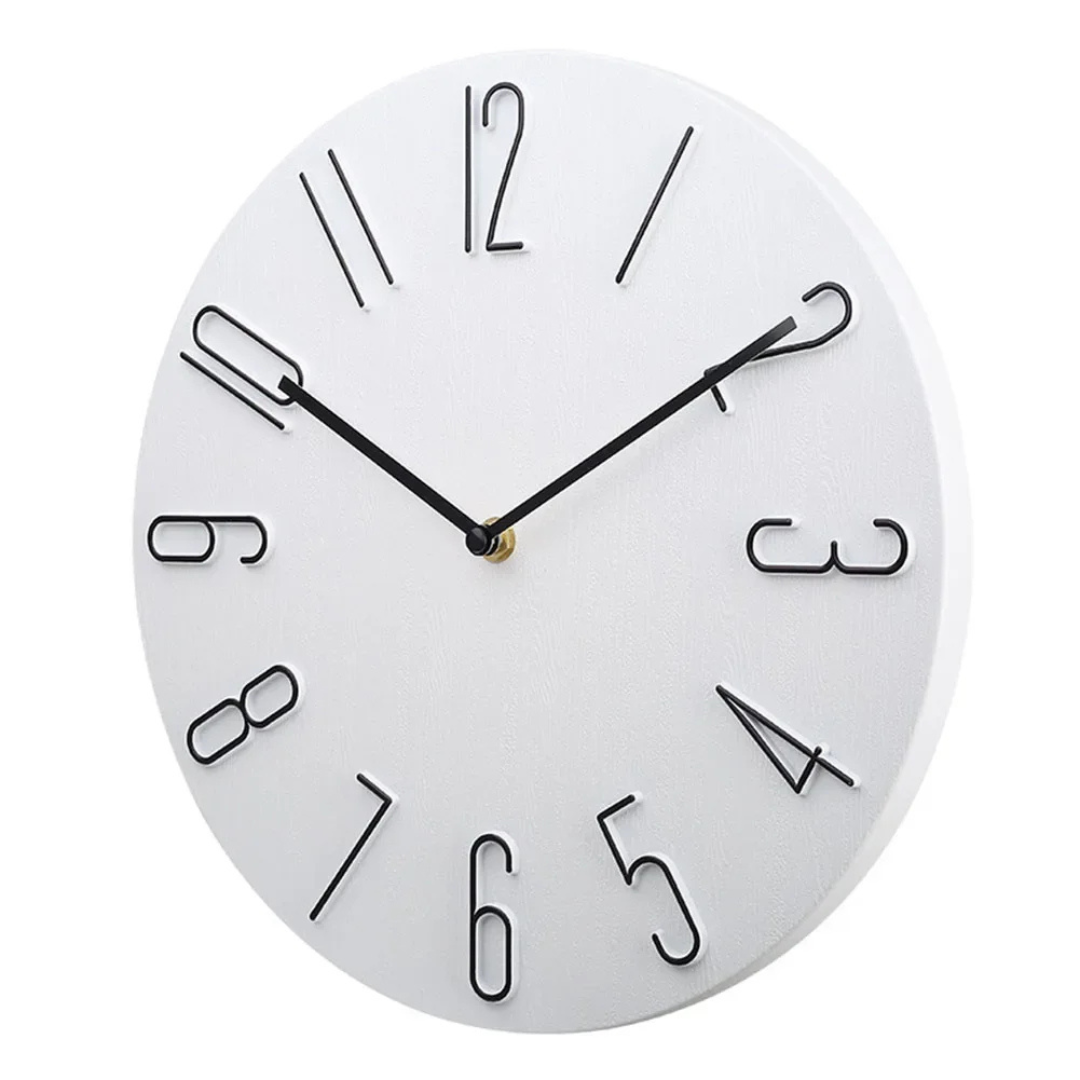 Modern Elegant Silent Quartz Wall Clock
