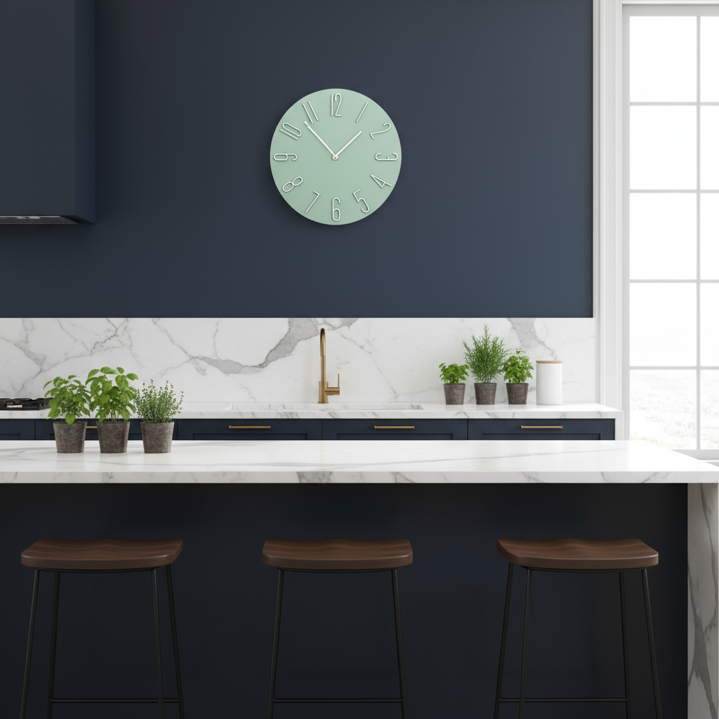 Modern Elegant Silent Quartz Wall Clock