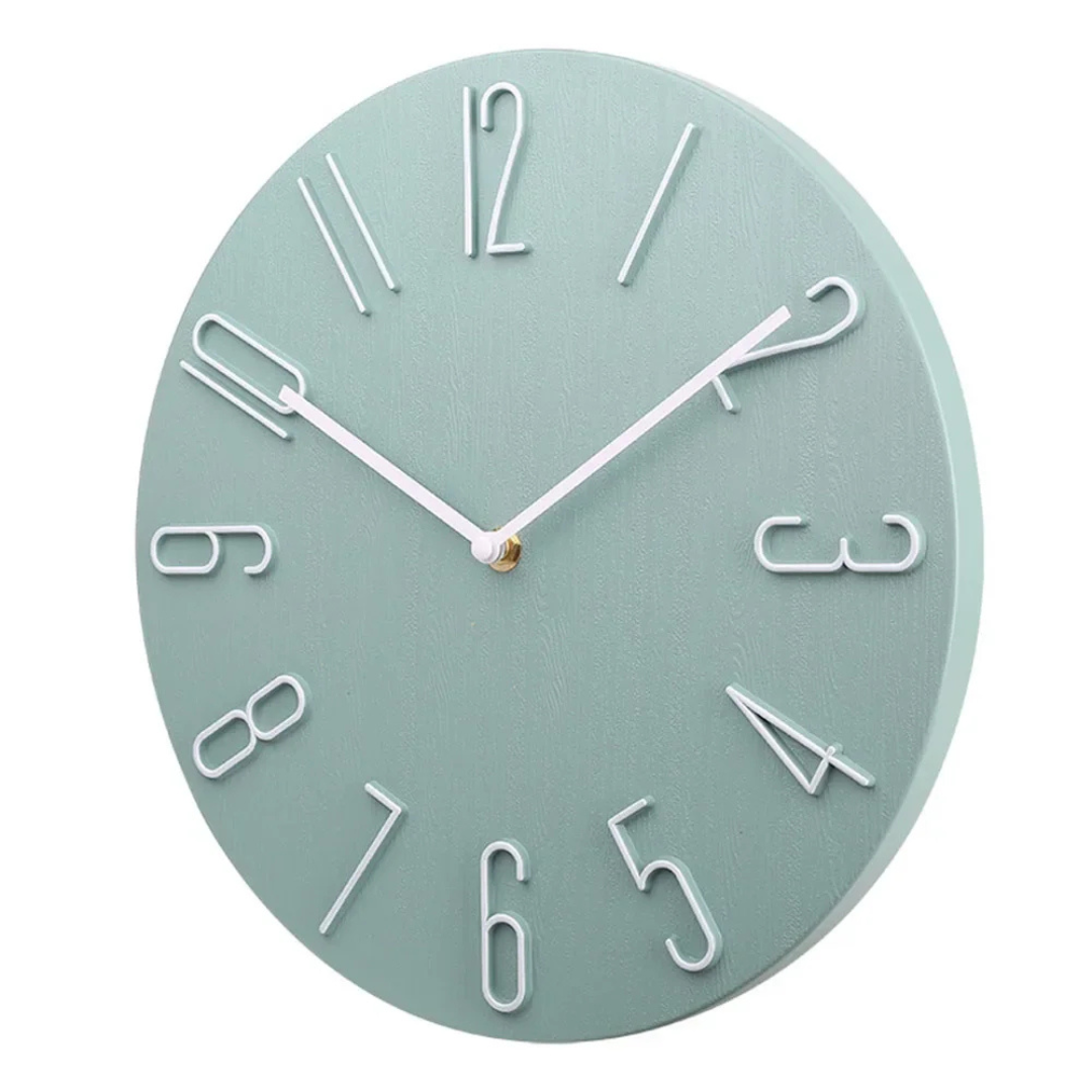 Modern Elegant Silent Quartz Wall Clock