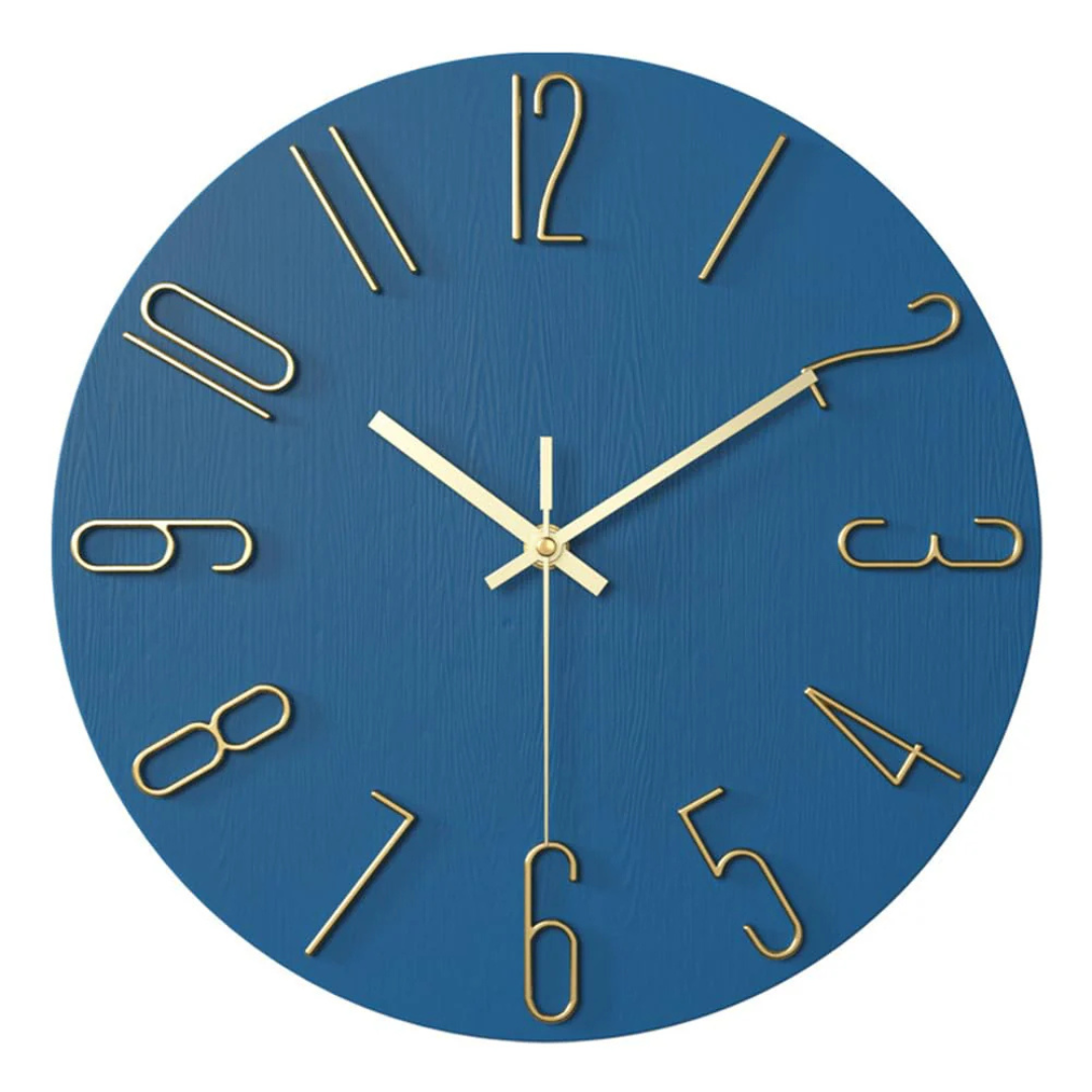 Modern Minimalist Silent 30 cm Wall Clock