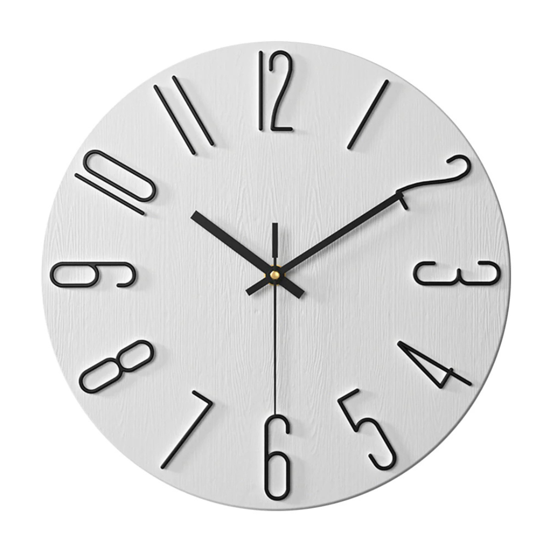 Modern Minimalist Silent 30 cm Wall Clock
