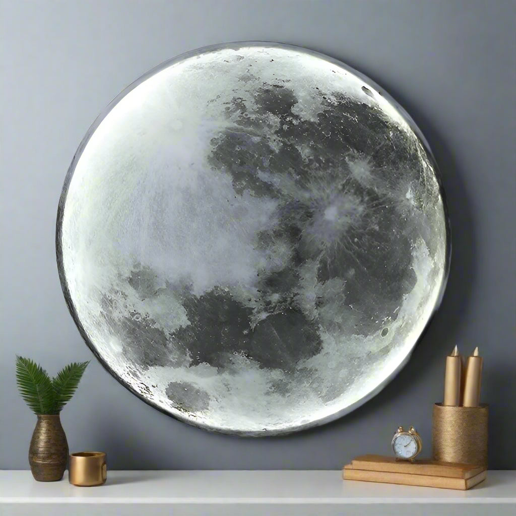 Moon Wall Lamp – LED Wall Sconce Lighting for Bedroom and Living Room, Decorative Wall Lights 7