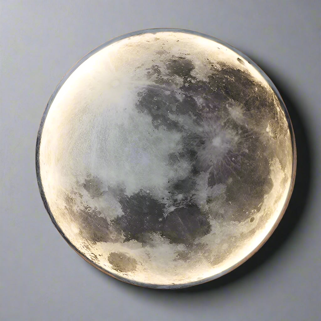 Moon Wall Lamp – LED Wall Sconce Lighting for Bedroom and Living Room, Decorative Wall Lights 8