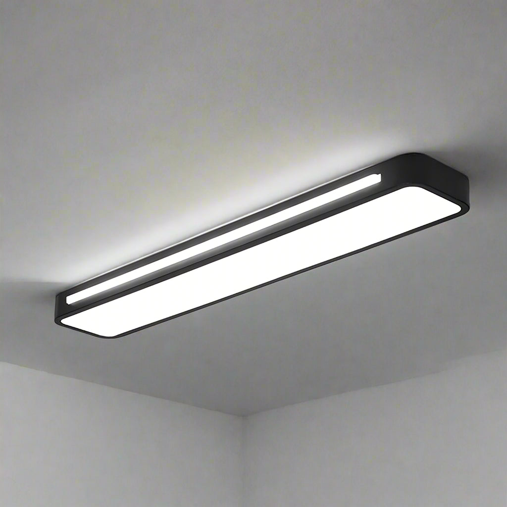 Nordic Minimalist Long LED Ceiling Light Fixture – Energy Efficient, Adjustable Brightness, Available in Multiple Sizes 4