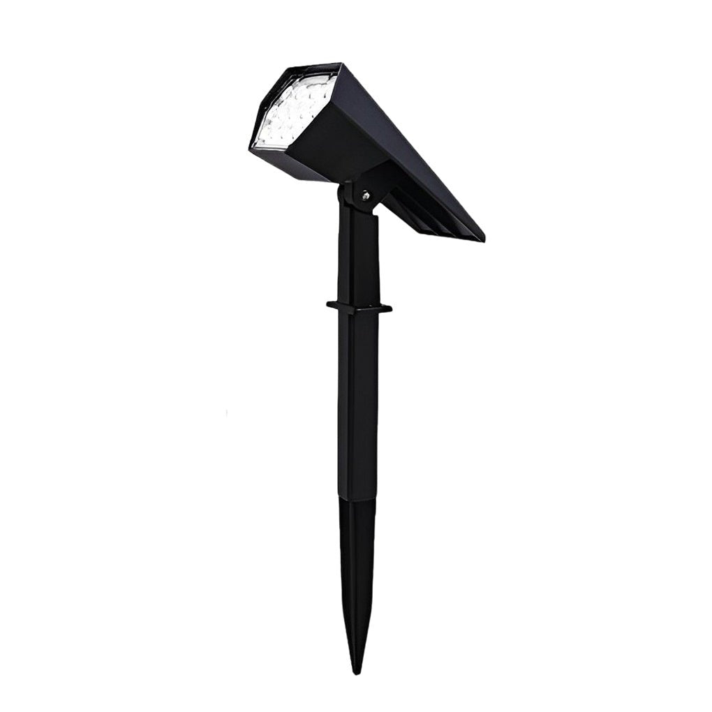 Solar Powered Garden Spotlight with Adjustable Brightness and Waterproof Design - Outdoor Solar Spike Light 7