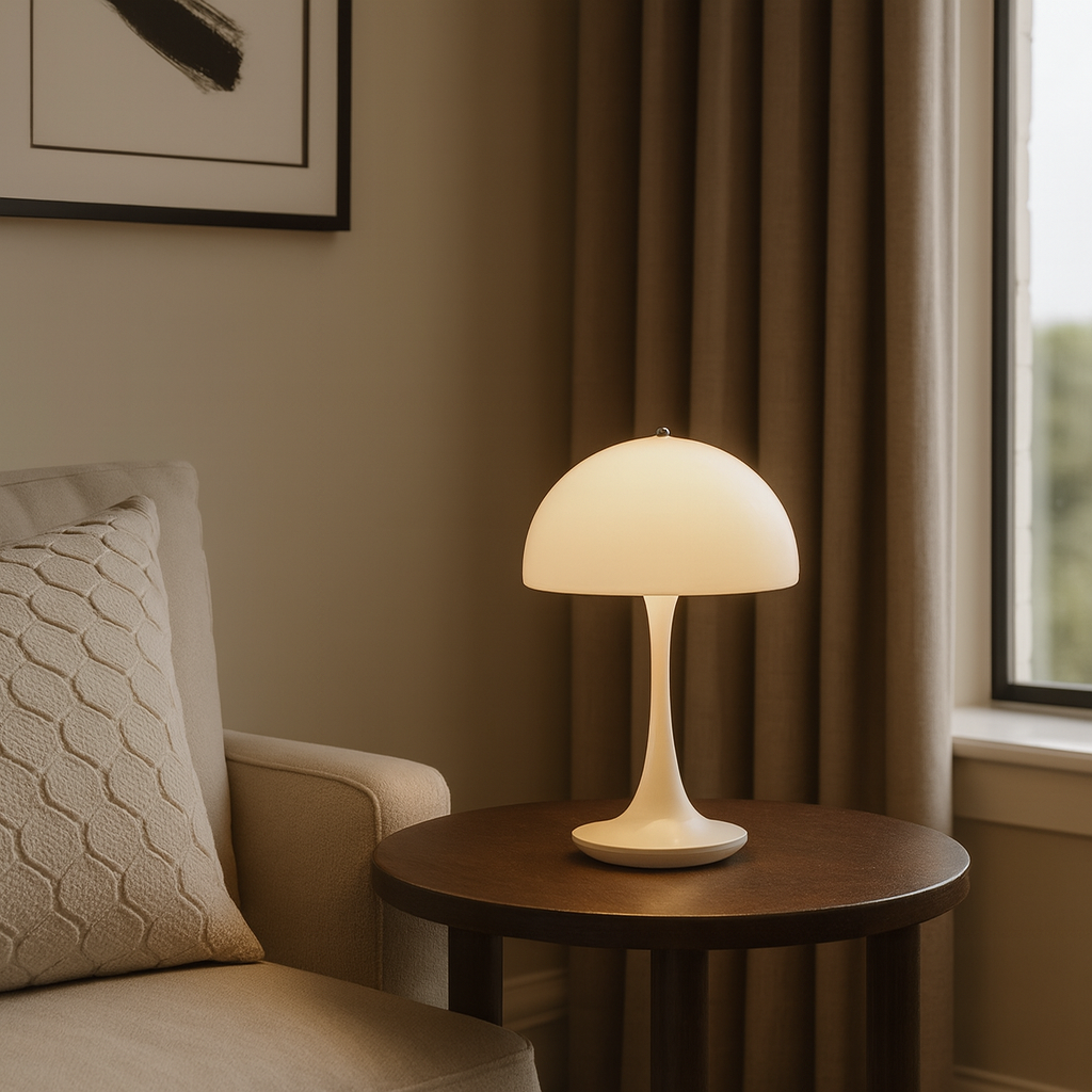 Wireless LED Rechargeable Cordless Nightstand Table Lamp