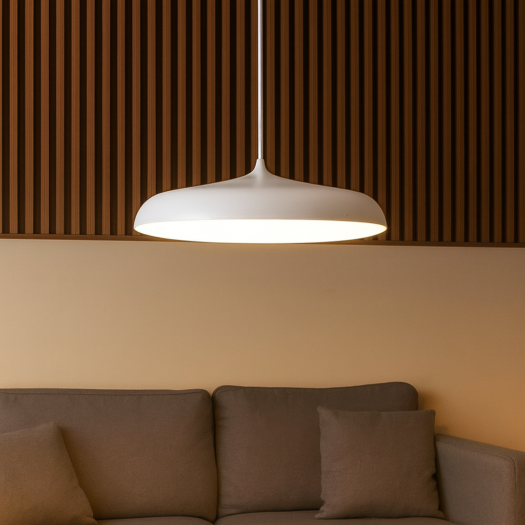 Modern Scandinavian Pendant Light with Built-in LED