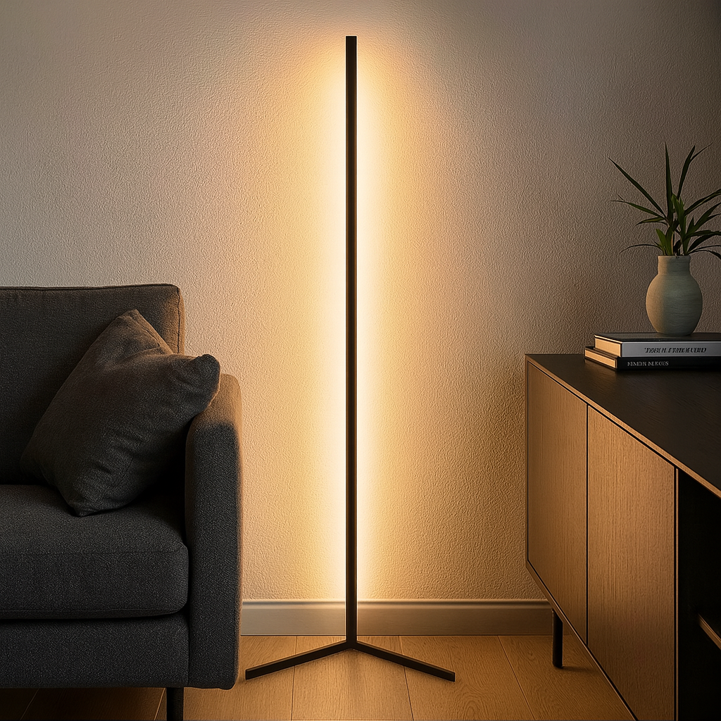 Modern Black Floor Lamp for Living Room