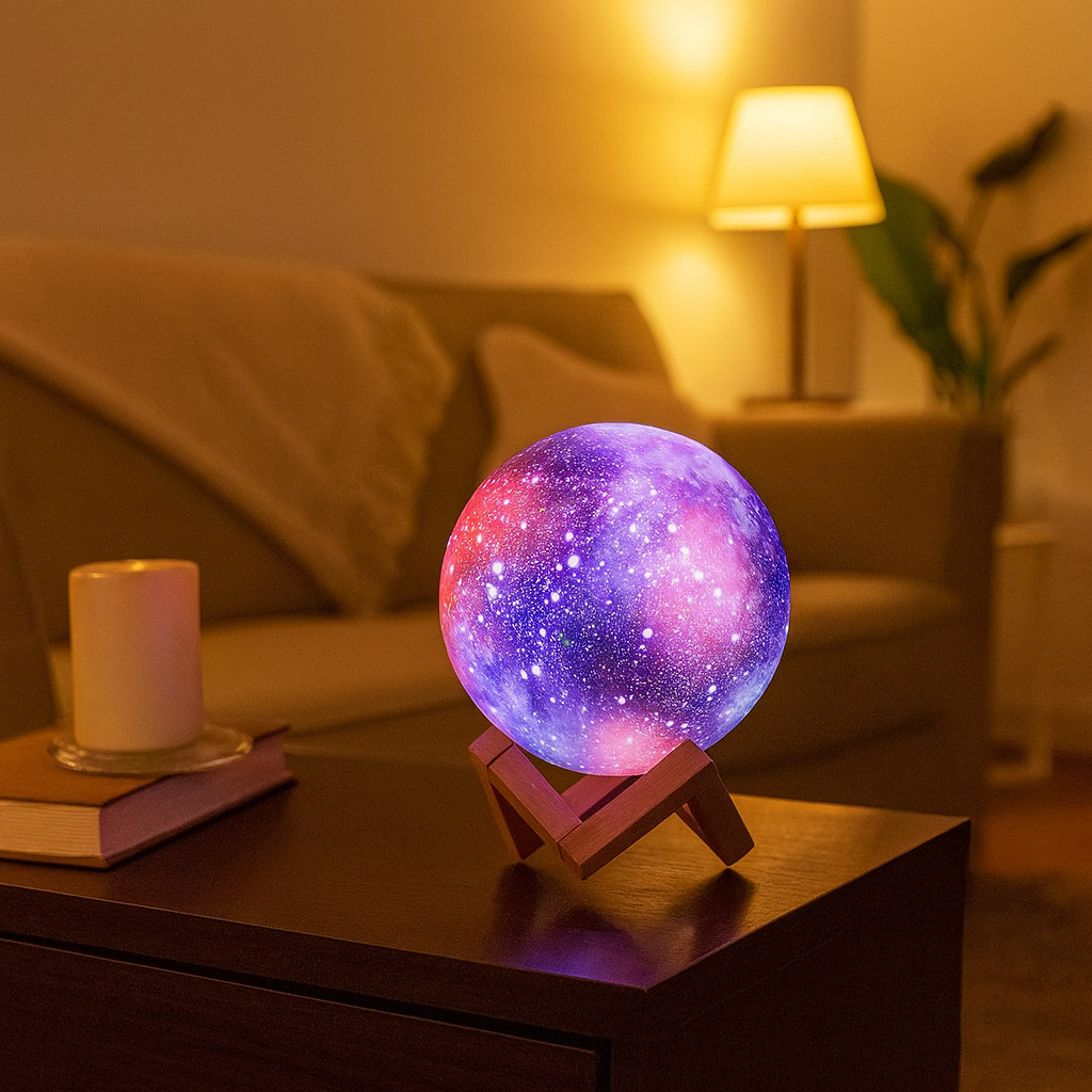 Touch Control Galaxy Lamp