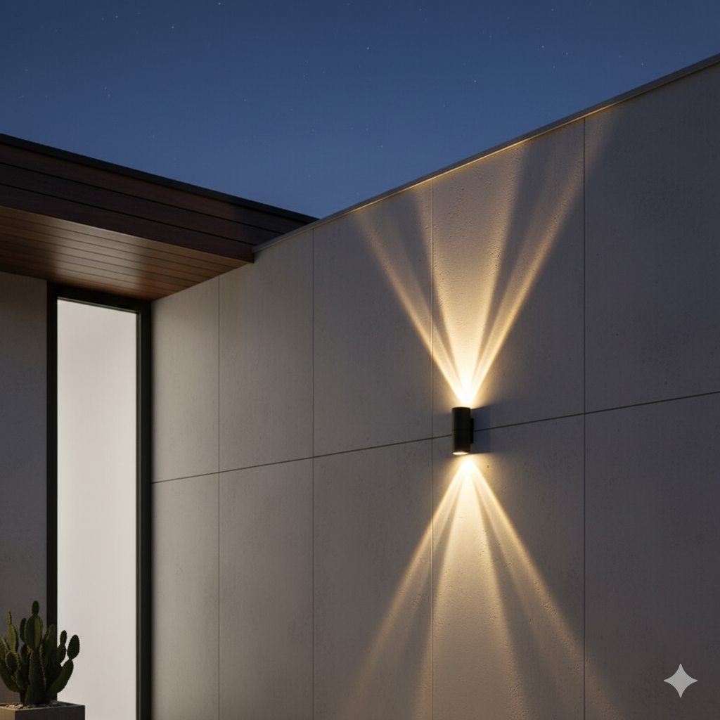 Modern Energy Efficient Outdoor Wall Light