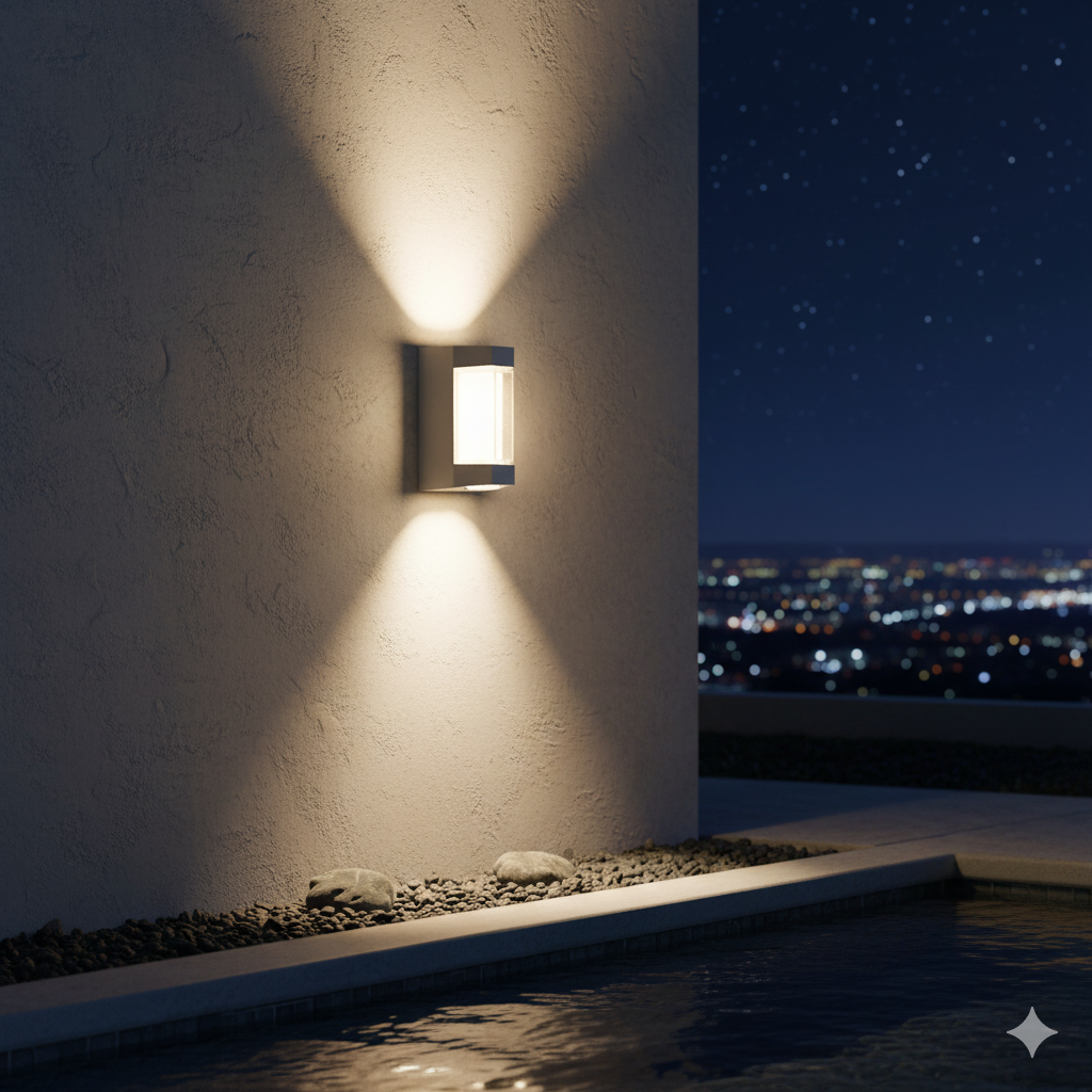 Waterproof Metal Outdoor Wall Light