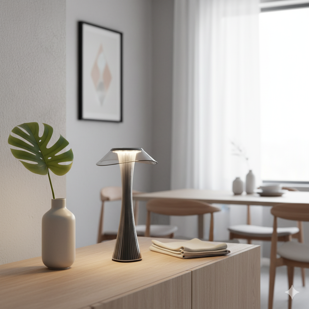Wireless Modern LED Table Lamp with Touch Control