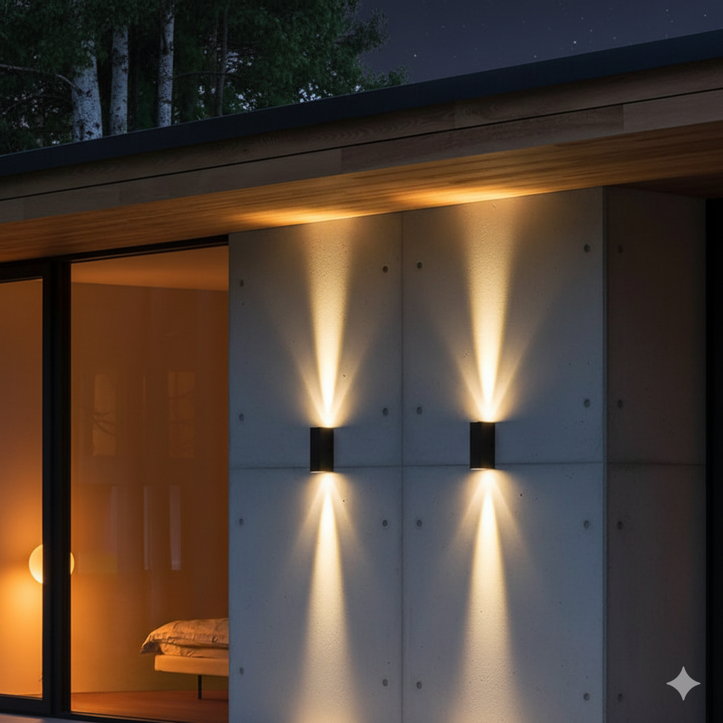 Modern Energy Efficient Outdoor Wall Light