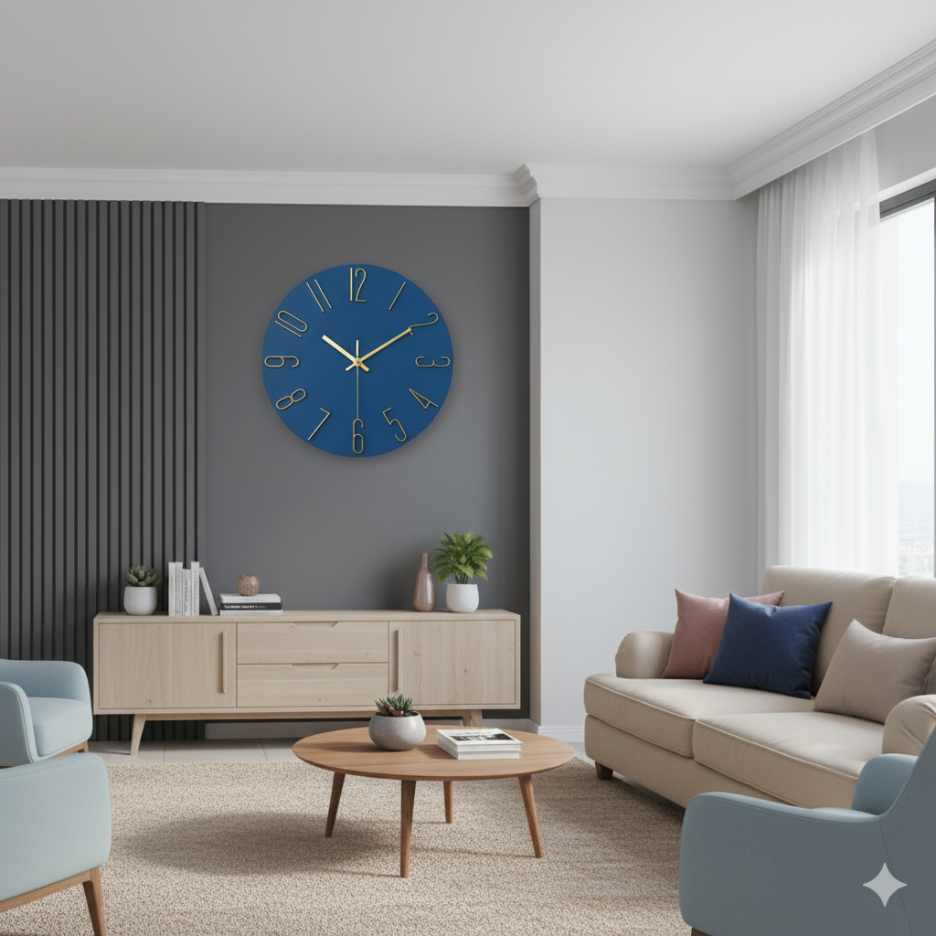 Modern Minimalist Silent 30 cm Wall Clock