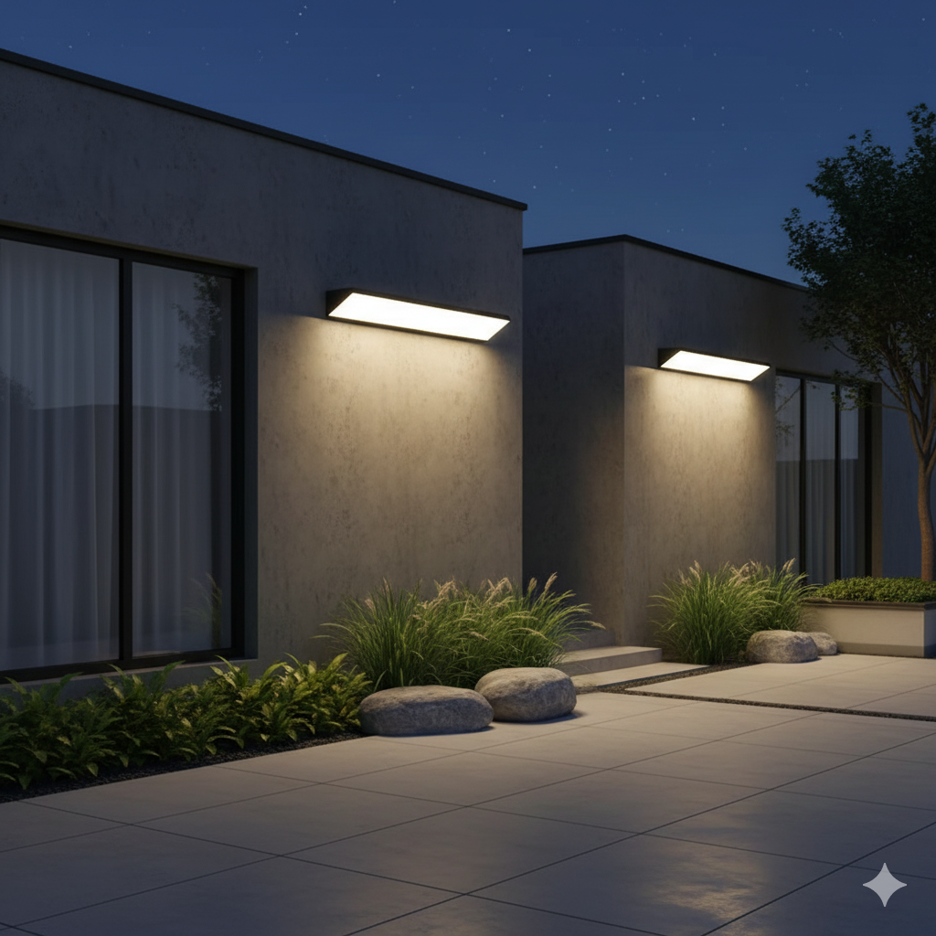 Modern Waterproof LED Outdoor Wall Light