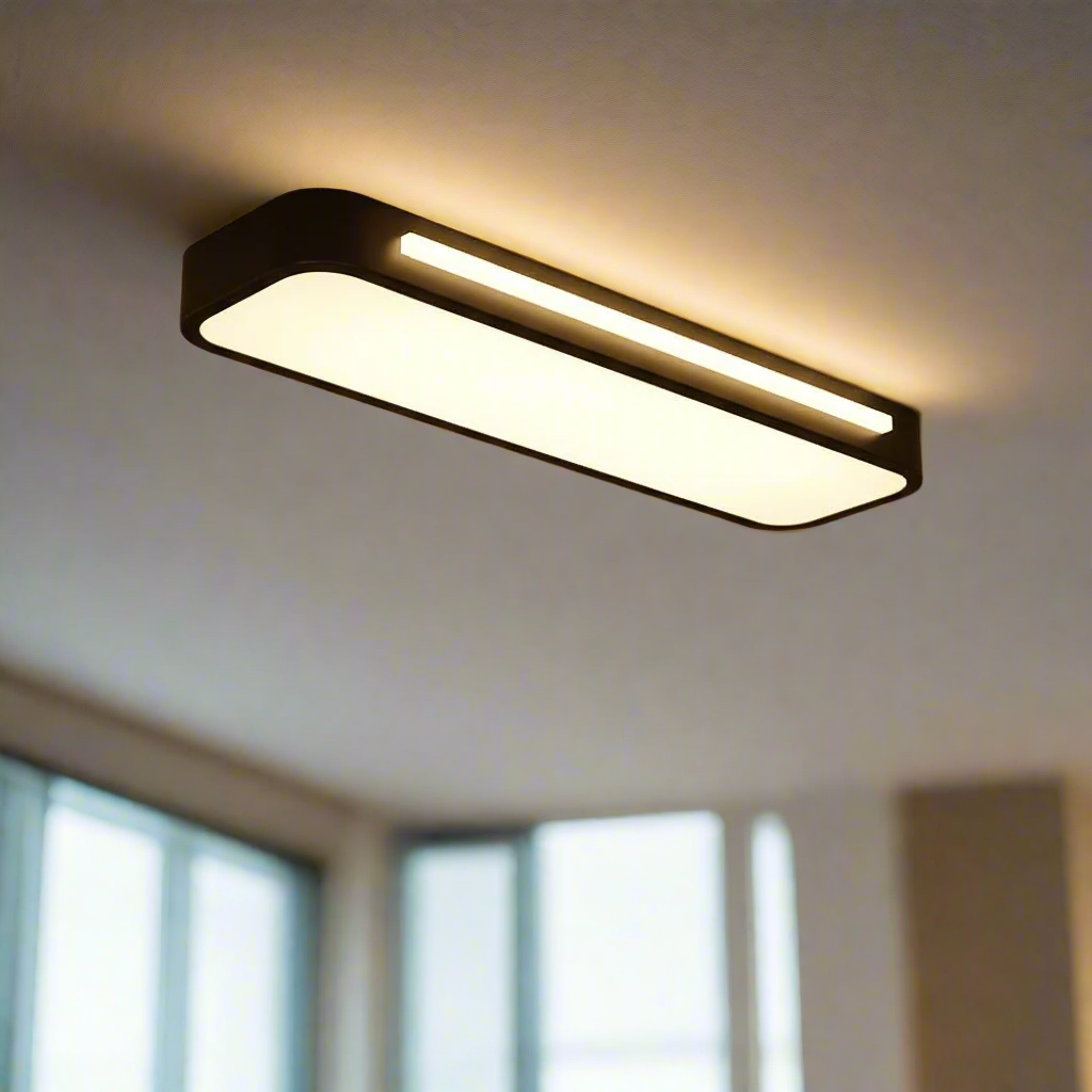 Nordic Minimalist Long LED Ceiling Light