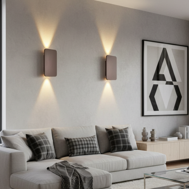 Modern Rectangular LED Wall Light