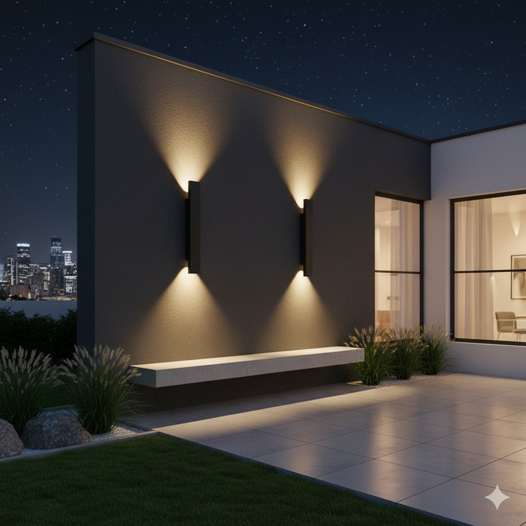 Modern Outdoor Wall Light