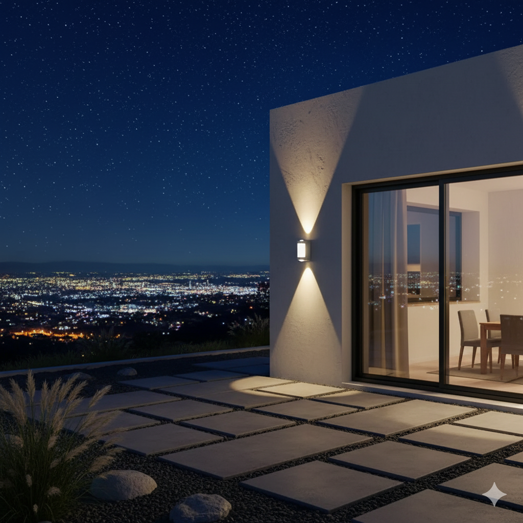 Waterproof Metal Outdoor Wall Light