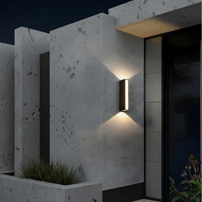 Modern Energy-Efficient Waterproof Outdoor Wall Light
