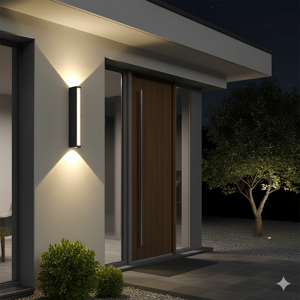 Modern Outdoor Wall Light Fixture